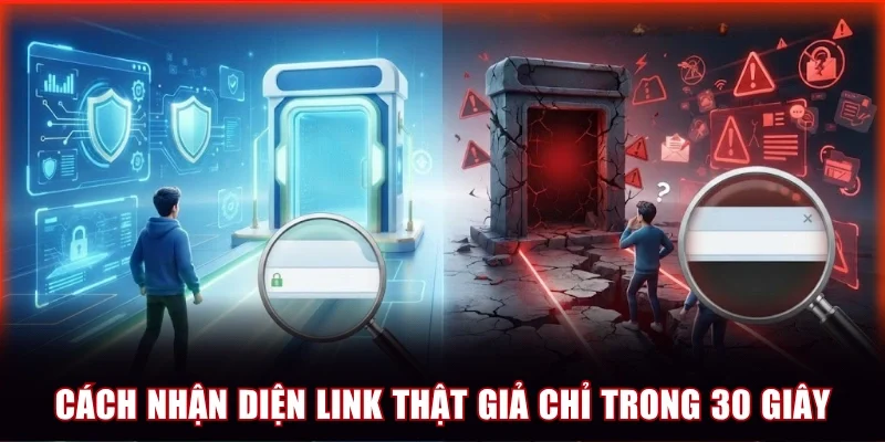 Cách nhận diện link thật giả chỉ trong 30 giây