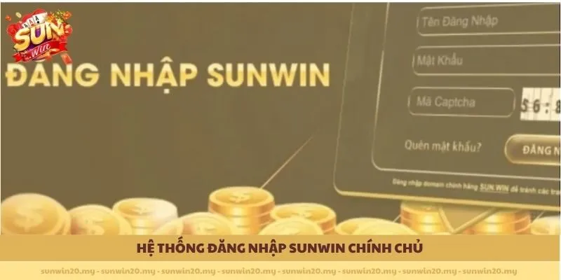 Hệ thống Đăng Nhập Sunwin chính chủ