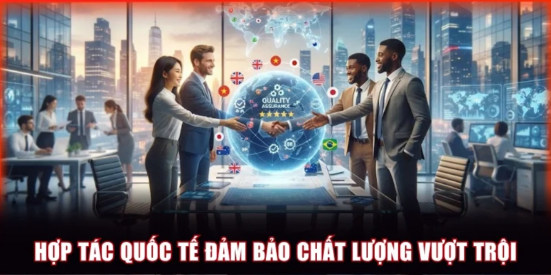 Hợp tác quốc tế đảm bảo chất lượng vượt trội