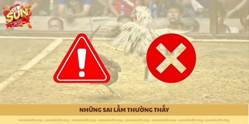 Những sai lầm thường thấy